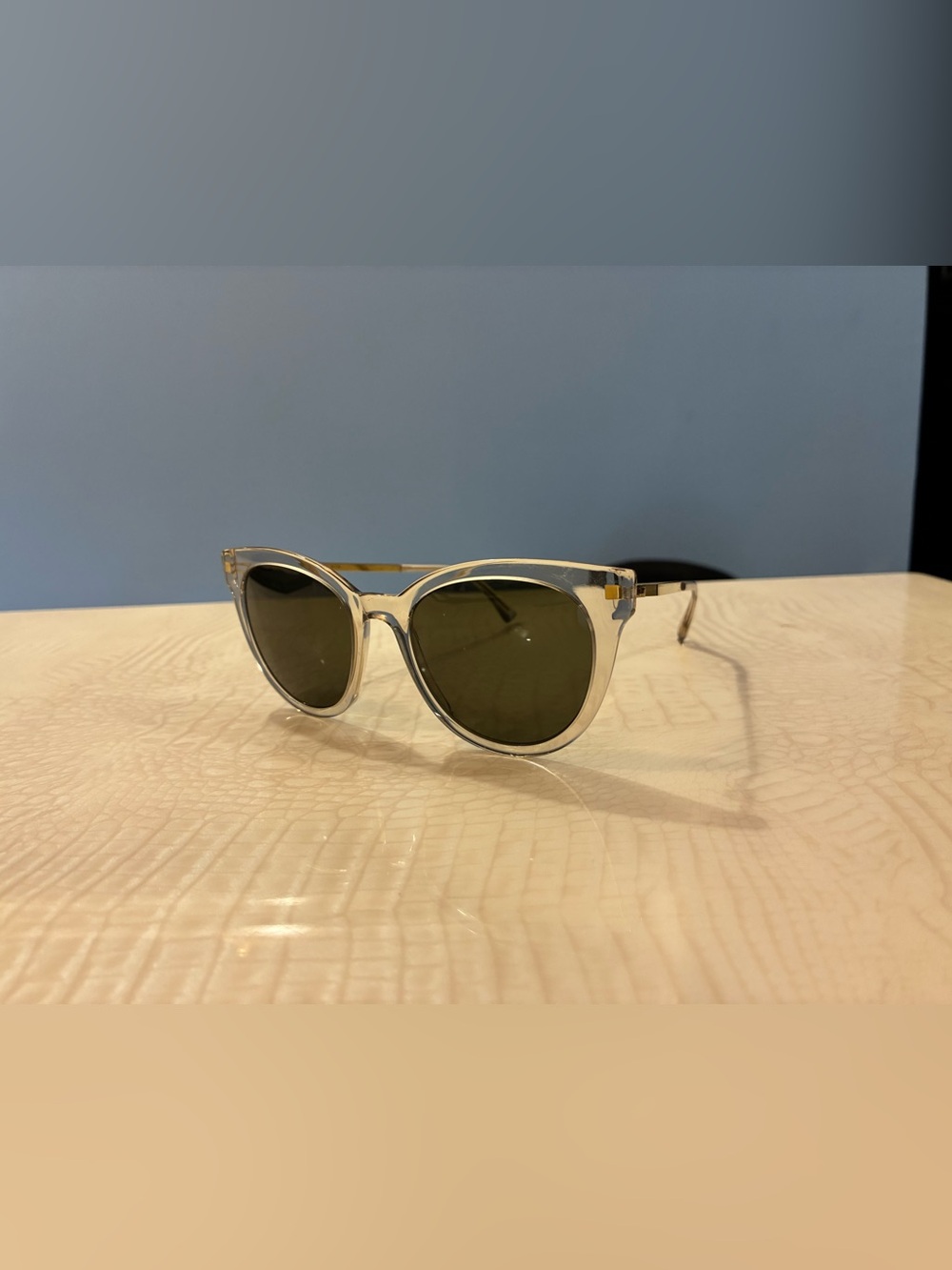 MYKITA Gold-Tone Sunglass Temples